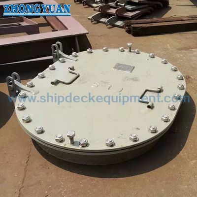 JIS F 2304 Tipe A Raised Multi Bolt Oval Manhole Marine Outfitting