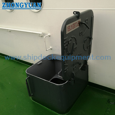 CB/T 3728 Tipe B Penutup Hatch Baja Kecil Kedap Cuaca dengan 4 Anjing Perlengkapan Laut