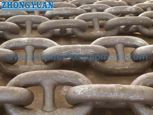 Persetujuan Kelas U1 U2 U3 Flash Butt Welded Stud Link Rantai Jangkar Laut