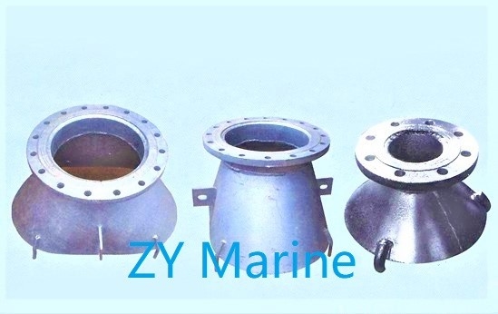 JIS F 3020-1985 Tipe A Round Type Suction Bell Mouth Marine Pipe Fittings