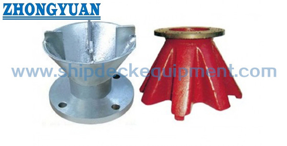 Kapal Galvanized Suction Bell Mouth Marine Pipe Fittings