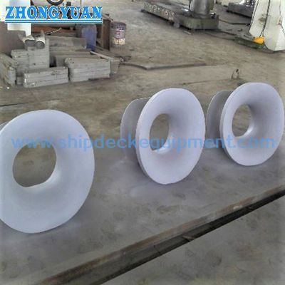Bantalan Chock Terpasang 200–400mm | Tipe A NS2587 Chock Tambat Cor untuk Dek Kapal