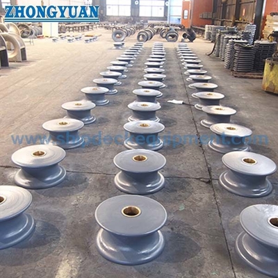 CB / T 3861 Tipe B Casting Steel Roller Button Ship Mooring Equipment