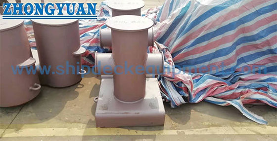 150×350 mm Ship Cross Bitt Bollard GB 10106-88 Tipe A/B untuk Mooring Ship