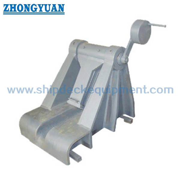 JIS F2031 Peralatan perhentian kapal Roller Pawl Type Chain Cable Stopper