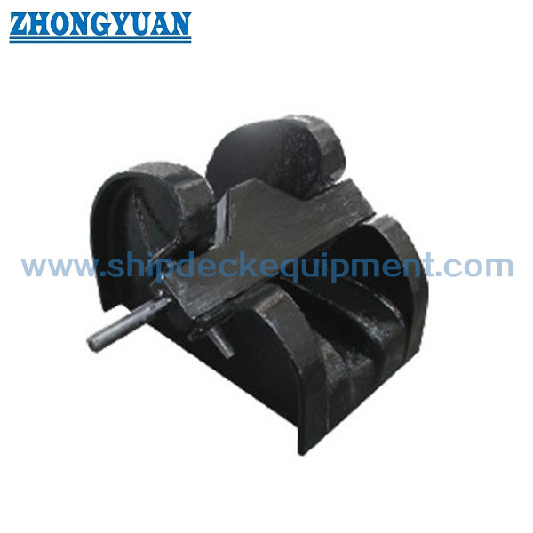 JIS F 2031 Casting Steel Bar Type Anchor Chain Stopper Ship Mooring Equipment