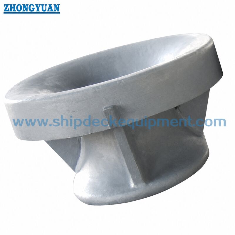 310 ∼ 500 mm Bulwark-mounted Cast Steel Panama Chock. JIS F 2017 Type BC untuk Mooring Kapal