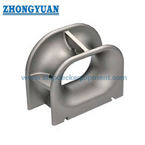 310×360 mm Deck-Mounted Fabricated Steel Panama Chock. JIS F 2017-1982 Tipe AP untuk Mooring Kapal