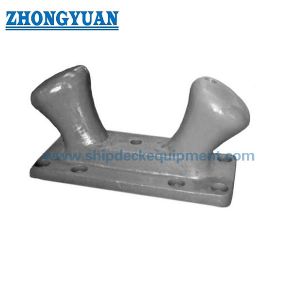 Bollard Dock Bitt Ganda Jangkar Baut 20–200T | Bollard Mooring Cenderung Baja Cor / Besi Ulet