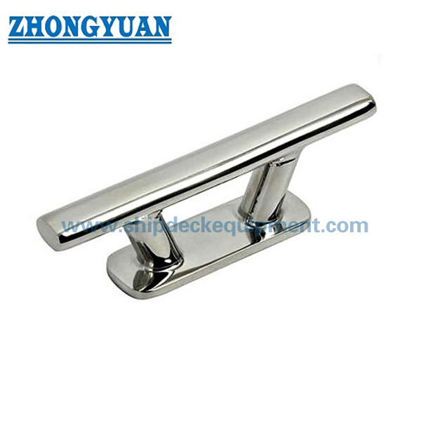316 Stainless Steel Oval Tube Cleat untuk Yacht Deck Mooring