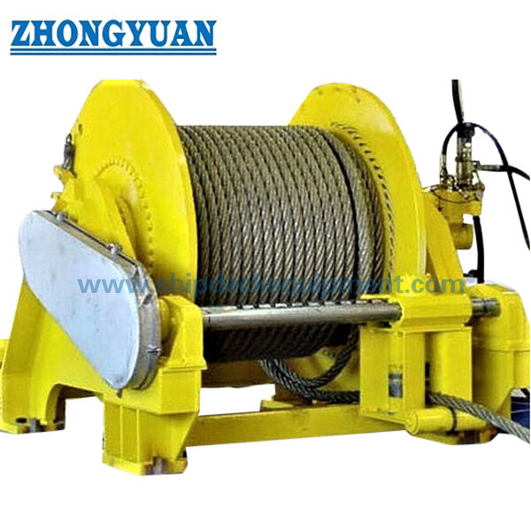 70-1000 kN Marine Hydraulic Towing Winch.