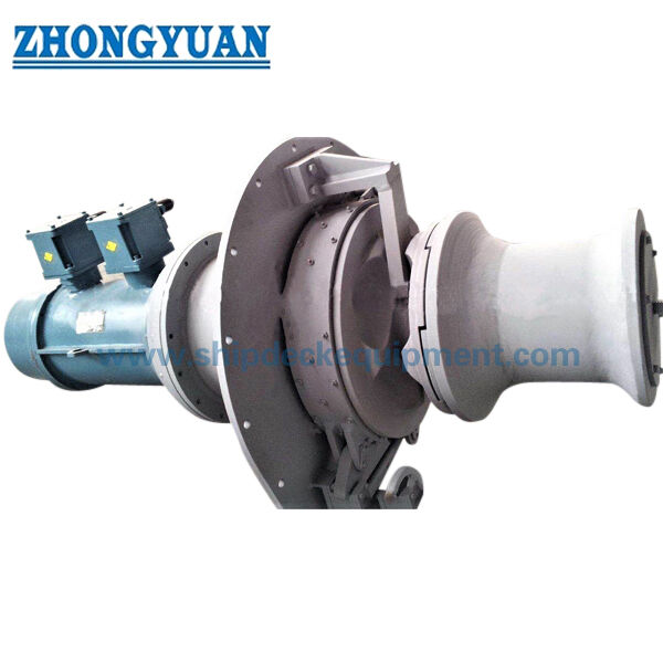 Electric Vertical Anchor Capstan dengan Gypsy & Warping Head