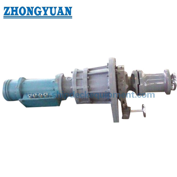 Marine Electric Vertical Anchor Capstan Windlass dengan Warping Head.
