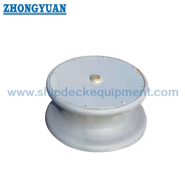 150×500 mm Cast Steel Mooring Roller dengan Tutup Bubuk Atas untuk Mooring Kapal