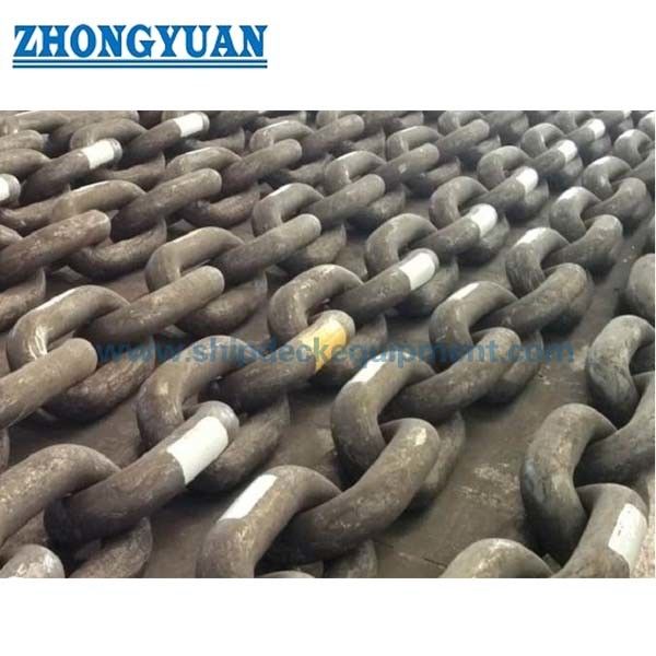 Flash Butt Welded Offshore Mooring Chain Untuk Rantai Jangkar Platform Minyak Lepas Pantai