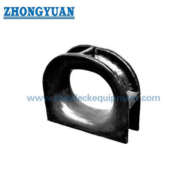 JIS F 2005-1975 Deck Mounted Casting Steel Close Type Ship Mooring Chock Ship Mooring Equipment