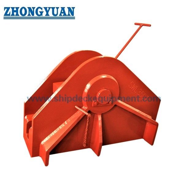 OCIMF Type Single Point Mooring Chain Stopper Welded Mounting Ship Towing Equipment