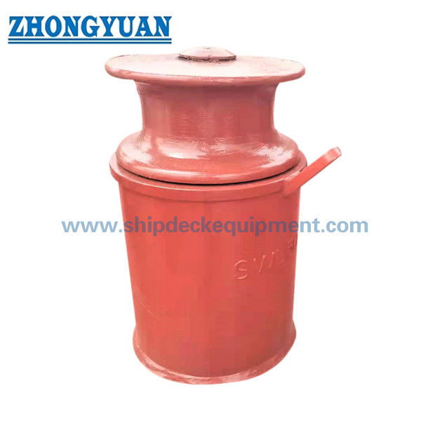 DIN 81907 Bentuk A Casting Roller Pedestal Roller Fairleads Ship Mooring Equipment