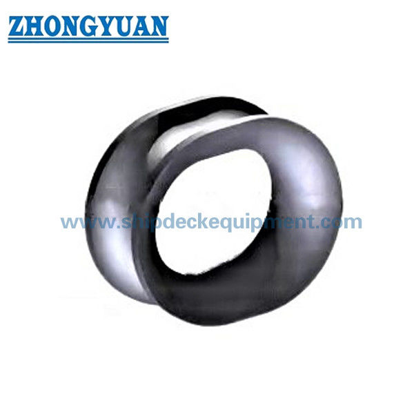NS 2587 Tipe A Bulwark Mounted Steel Plate Fabrikasi Welded Chock Ship Mooring Equipment
