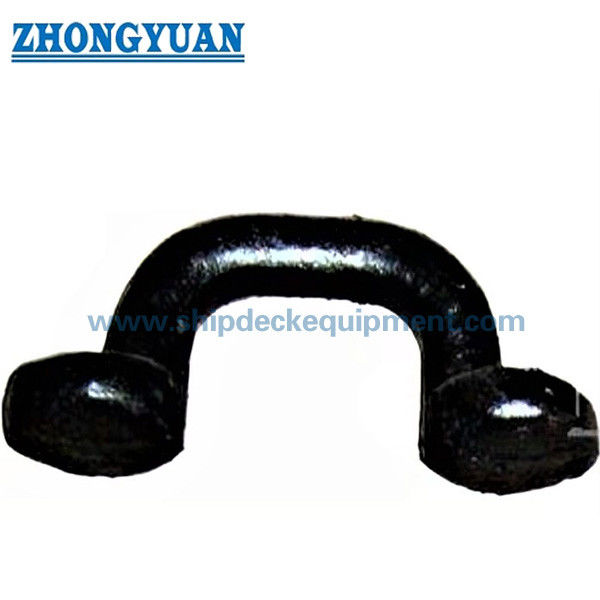 JIS F3410 Type E Forging Steel Oval Eye Plate O Ring Ship Mooring Equipment