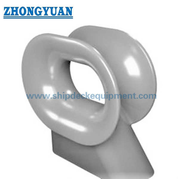 DIN 81915 Tipe E Casting Steel Marine Deck Mounted Chock Ship Towing Equipment