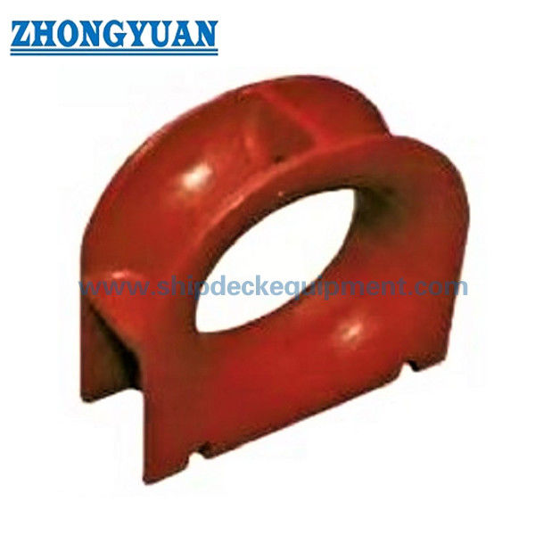 ISO 13713 Tipe A Casting Steel Deck Mounted Mooring Chock Ship Towing Equipment