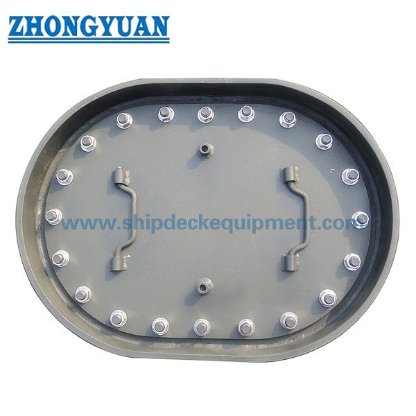 ISO 5894 Type DO Multi Bolts Manhole Dengan Penutup Atas Tersembunyi Penutup Laut