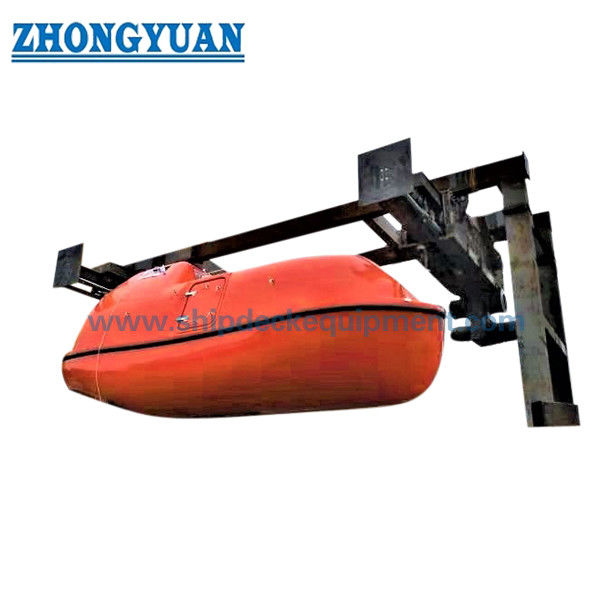 Telescope Type Lifeboat Davit Ship Life Saving Equipment