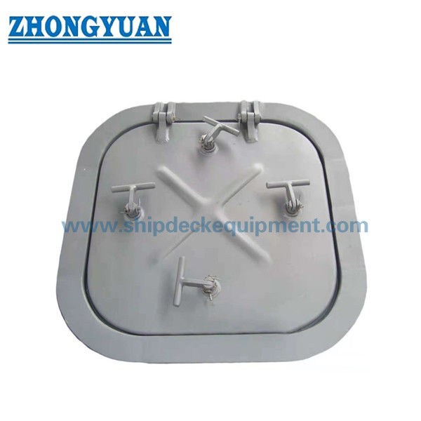 CB / T 3728 Tipe D Flush Weathertight Small Hatch Cover Dengan Dogs Marine Outfitting
